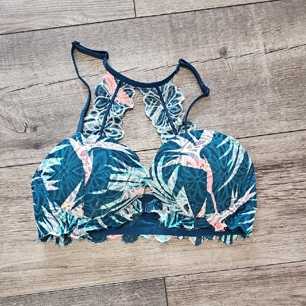 PINK Victoria's Secret Racerback Push Up Bra